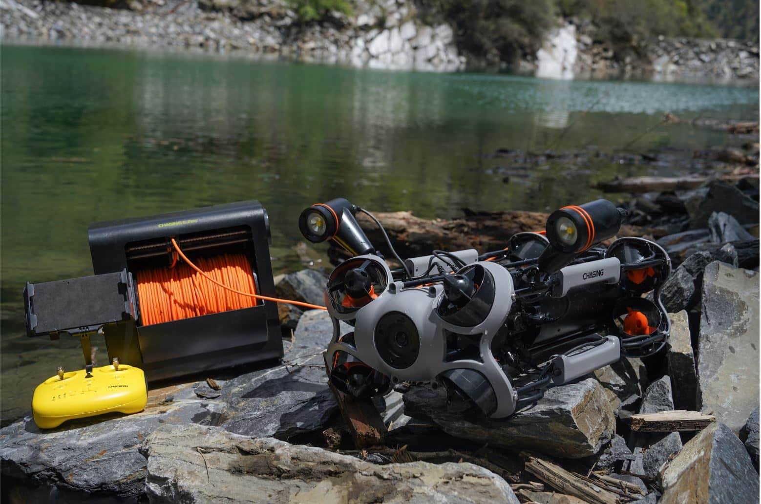 Chasing Unterwasserdrohnen